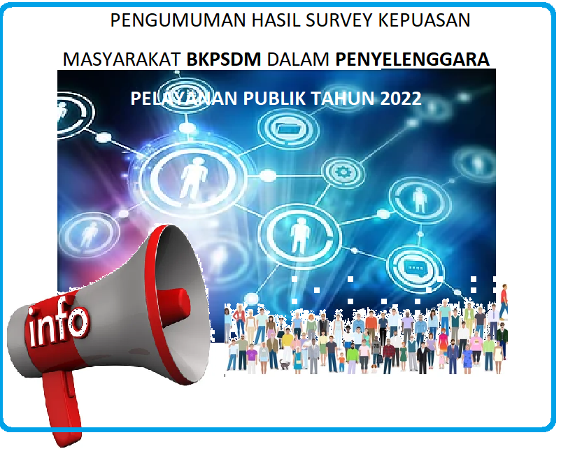 HASIL BKPSDM DALAM SURVEI KEPUASAN MASYARAKAT (SKM) UNIT PENYELENGGARA PELAYANAN PUBLIK TAHUN 2022